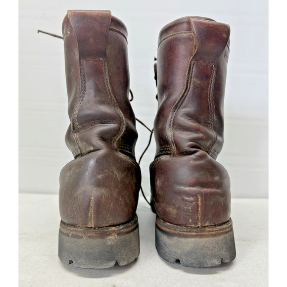C.C. Filson Highlander Hunting Boots Mens Size 9 D Brown Leather Vibram main image 9